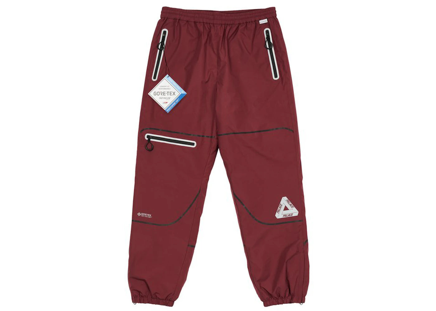Palace Gore-Tex Infinium P-Tech Joggers Burgundy