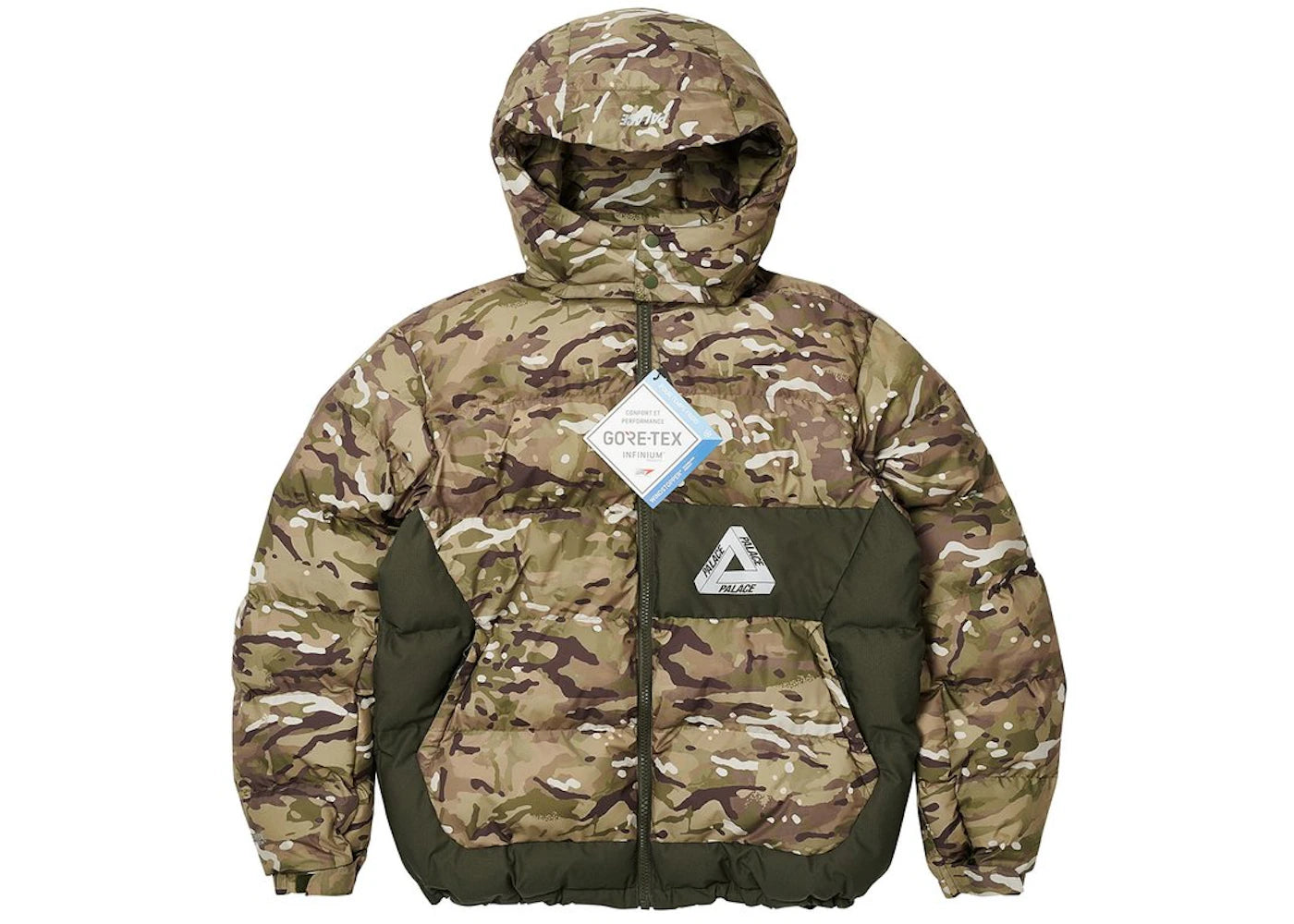 Palace Gore-Tex Infinium Puffa Green Camo