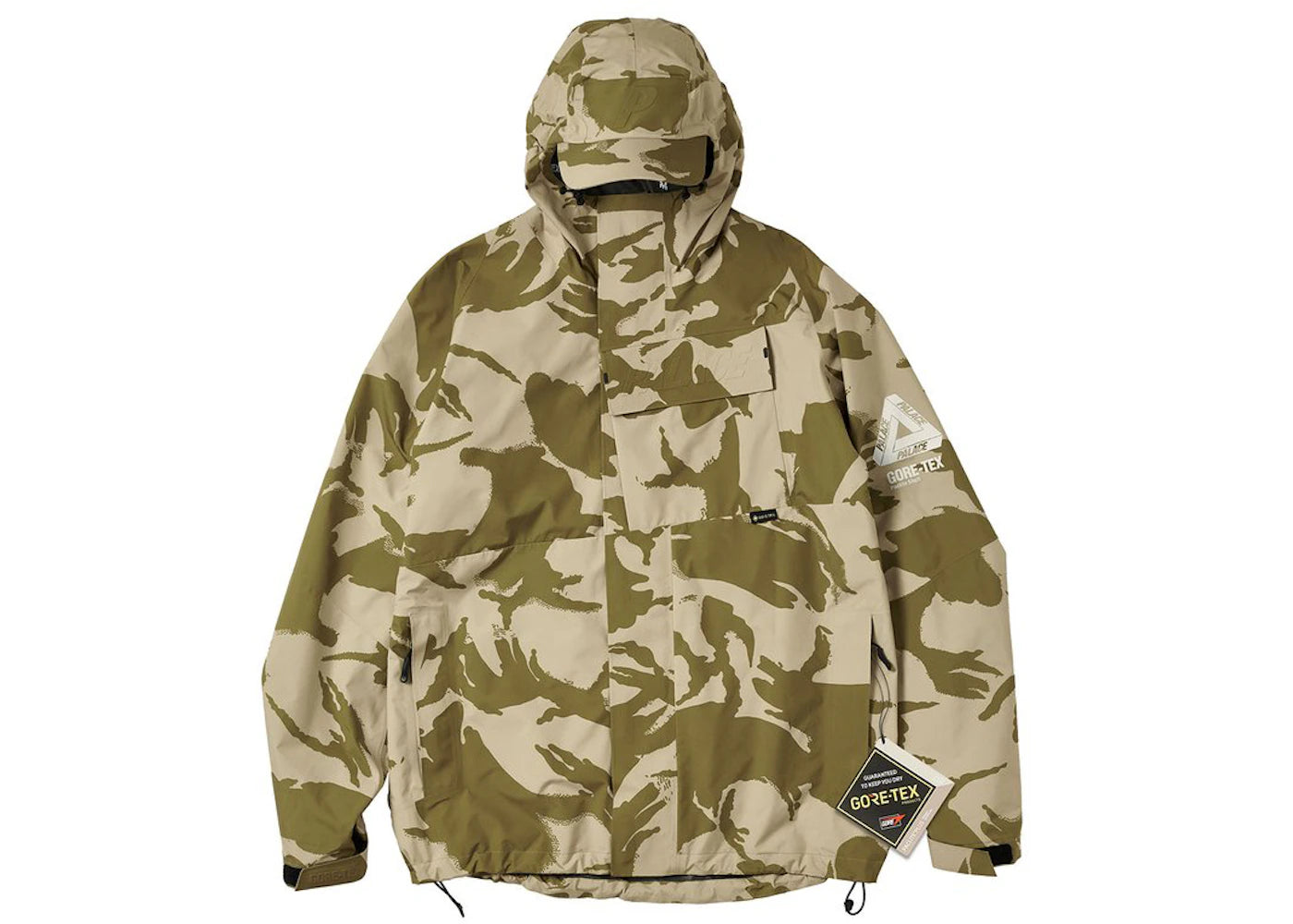 Palace Gore-Tex P Cap Jacket Desert DPM