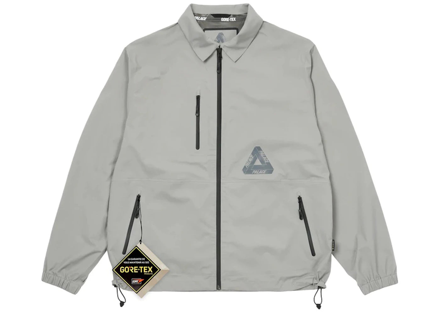 Palace Gore-Tex Paclite Coach Jacket Grey