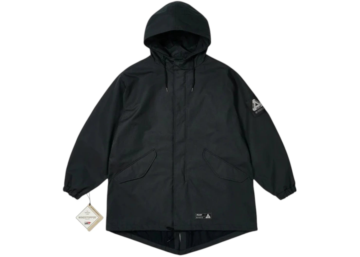 Palace Gore-Tex Windstopper P51 Parka Black
