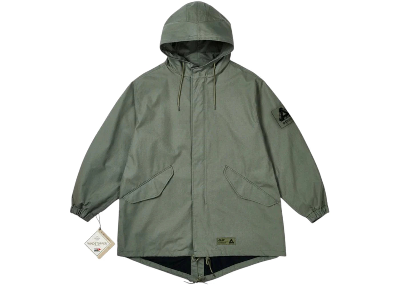 Palace Gore-Tex Windstopper P51 Parka Olive