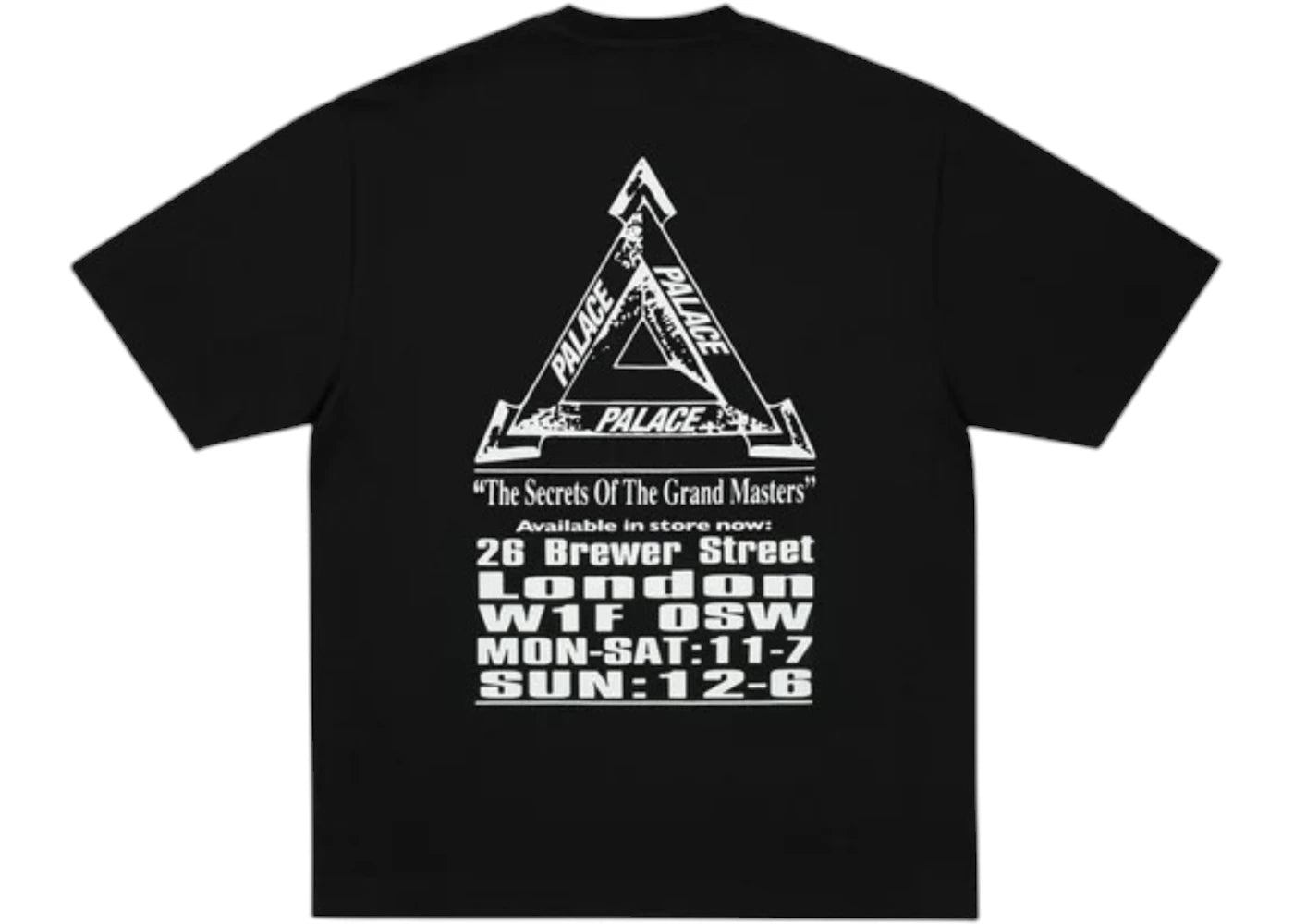 Palace Grand Master T-shirt (FW25) Black