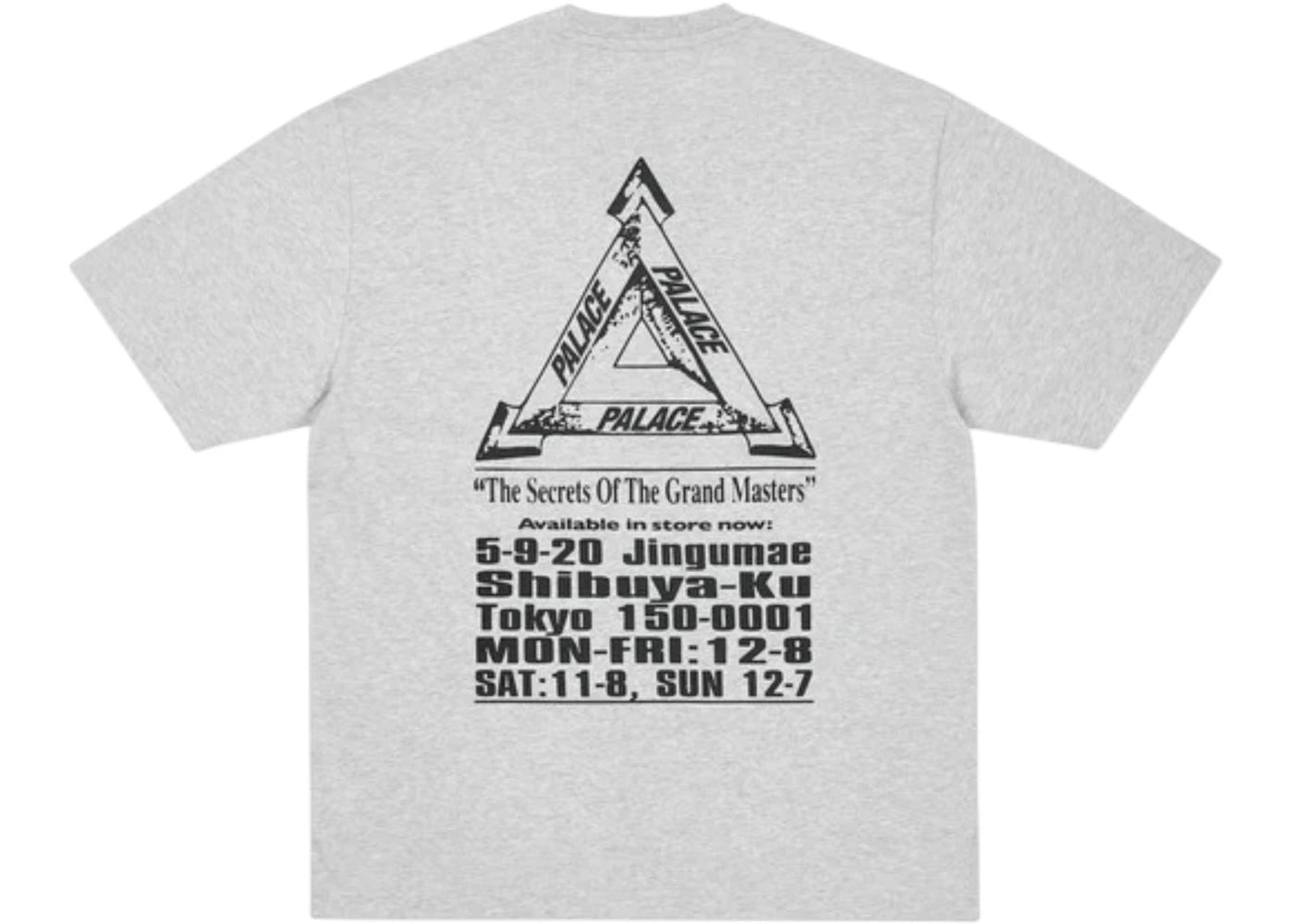 Palace Grand Master T-shirt (FW25) Grey Marl