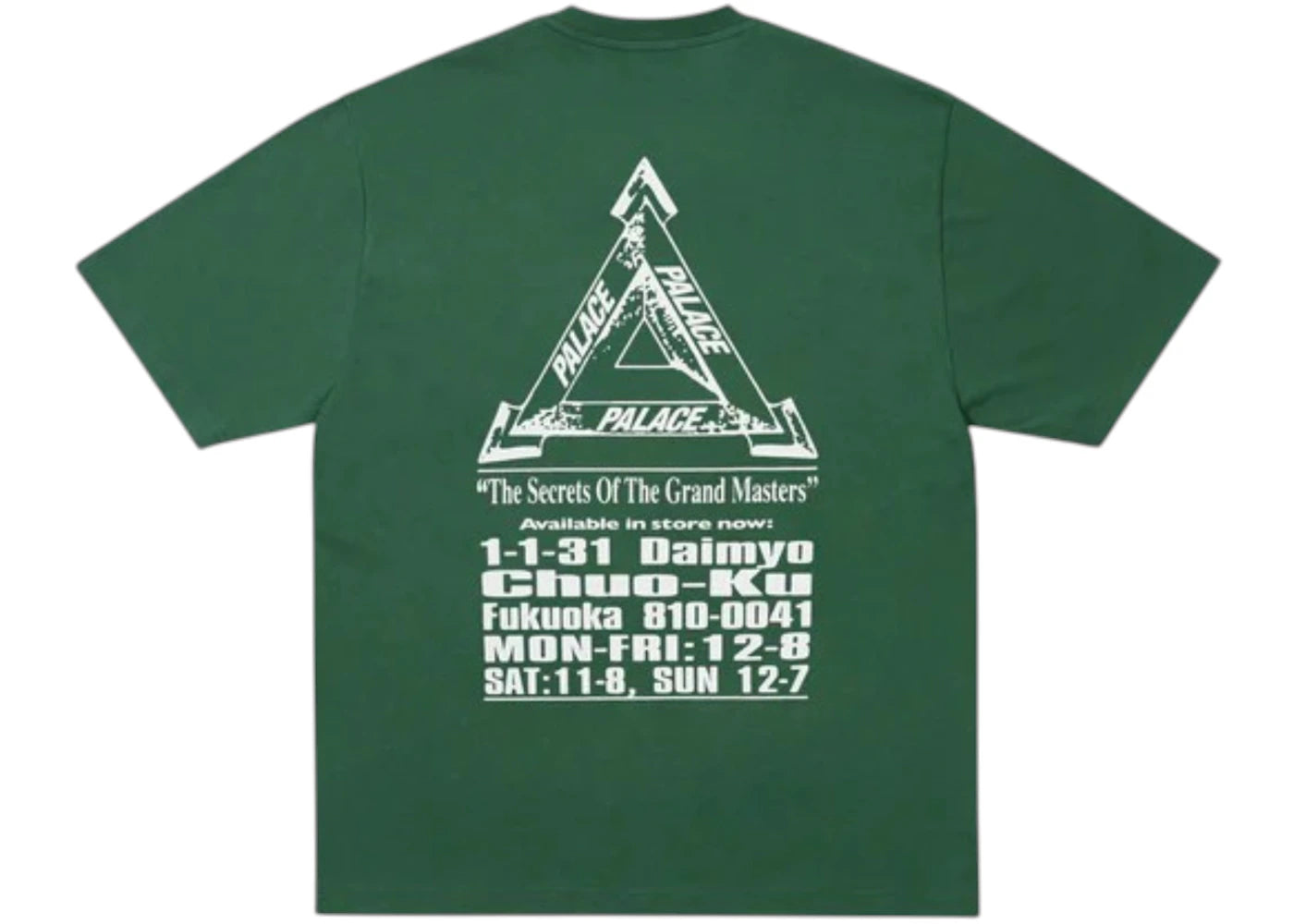 Palace Grand Master T-shirt (FW25) Racey Green