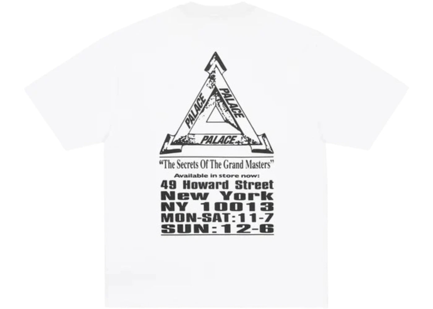 Palace Grand Master T-shirt (FW25) White