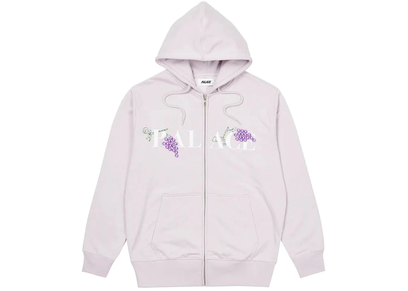 Palace Grape Zip Hood Lilac