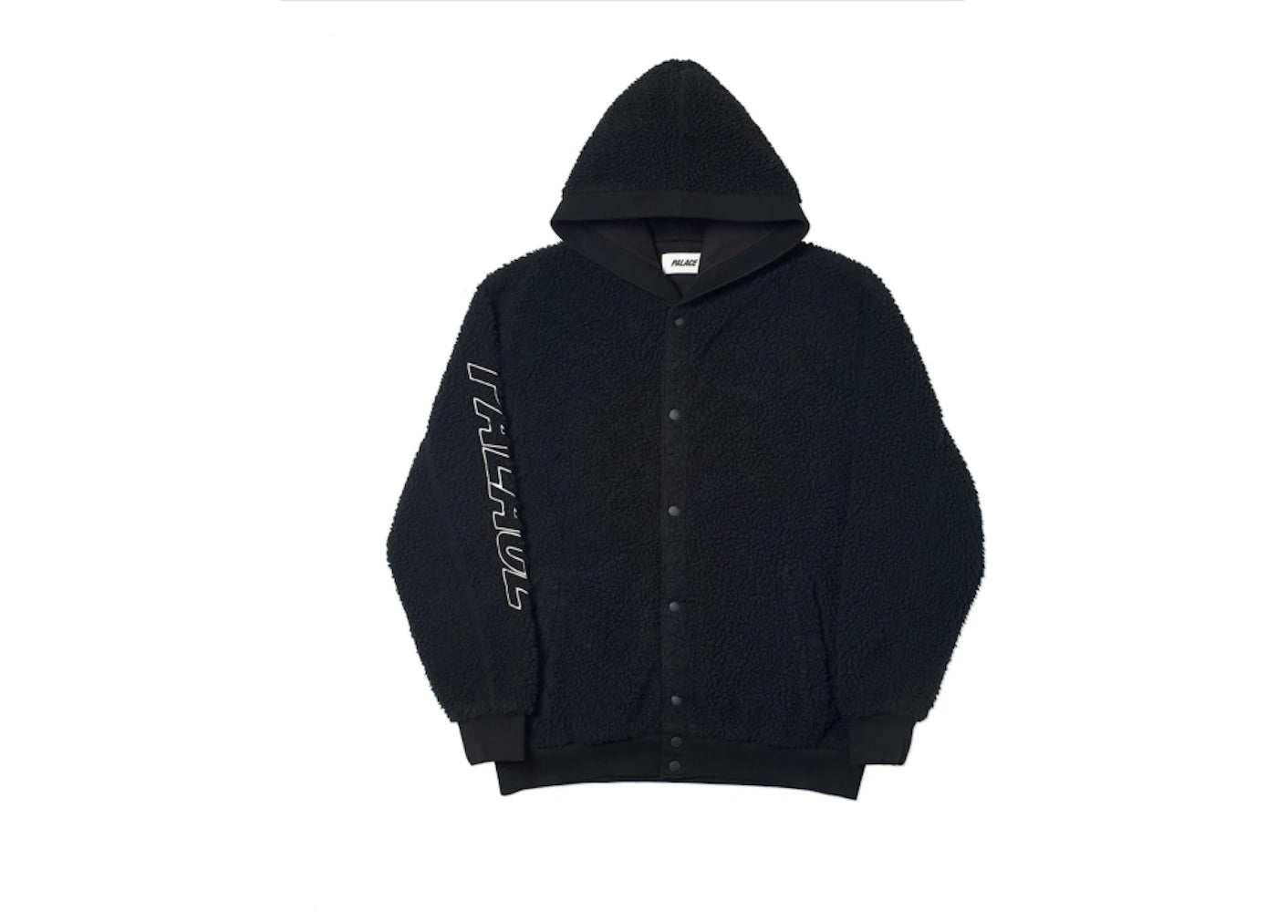 Palace H-Pile Hood Black