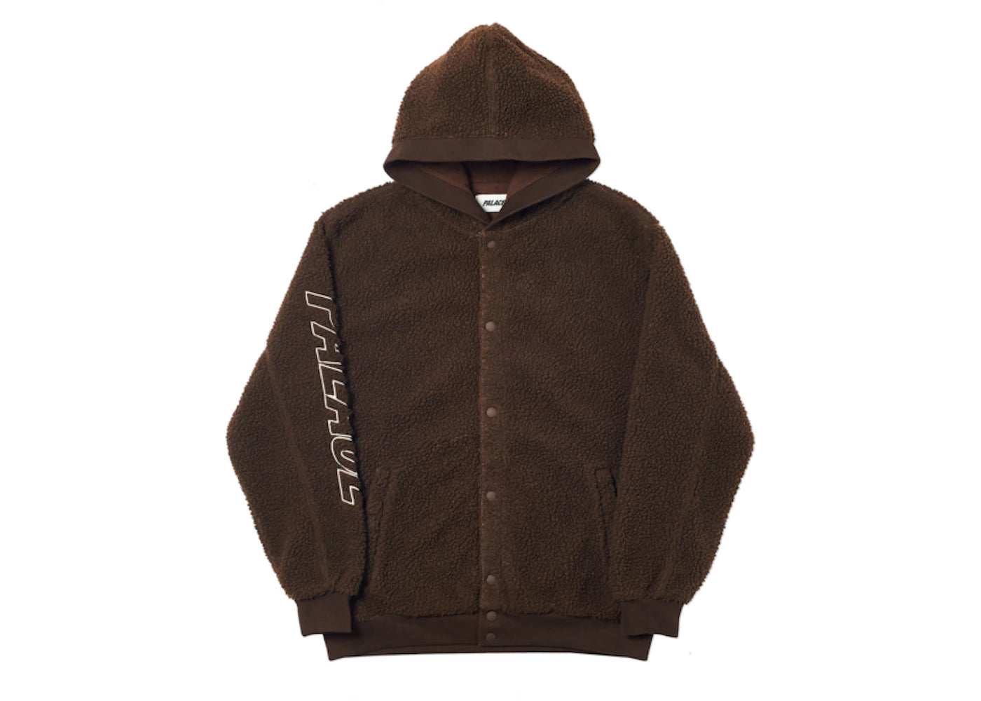 Palace H-Pile Hood Brown