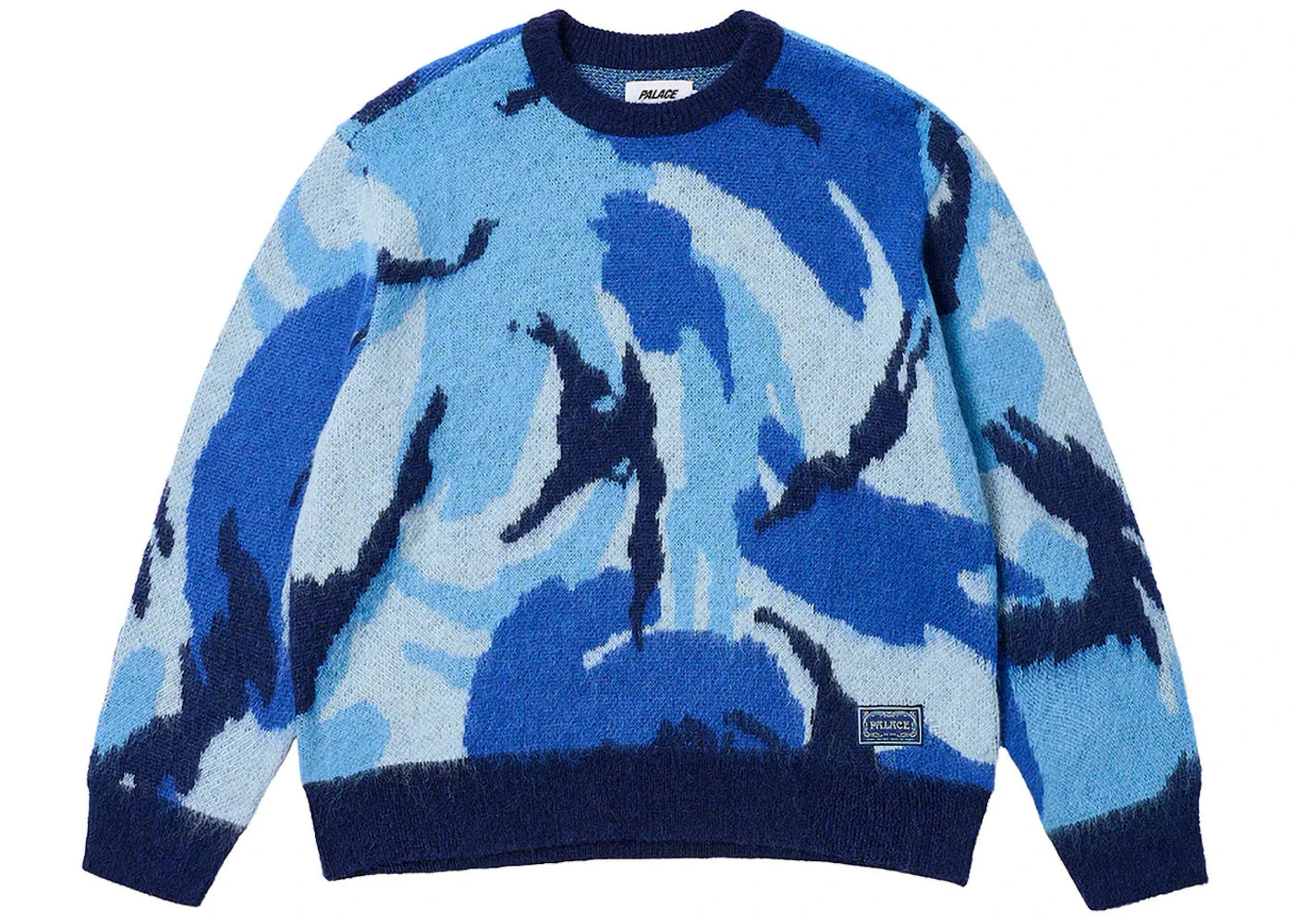 Palace Hairy Camo Knit Water