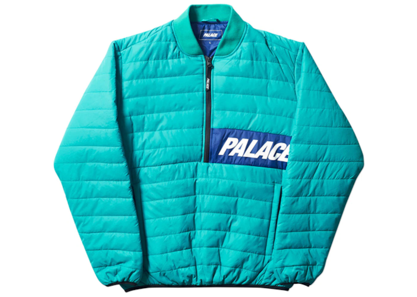 Palace Half Zip Packer Teal