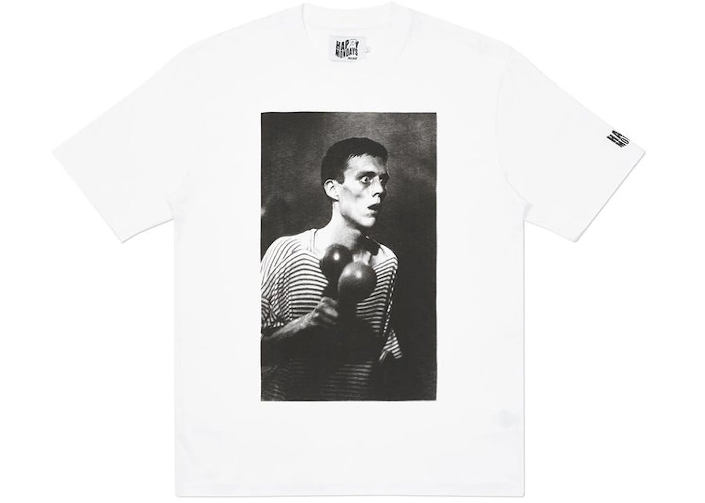 Palace Happy Mondays Bez T-shirt White