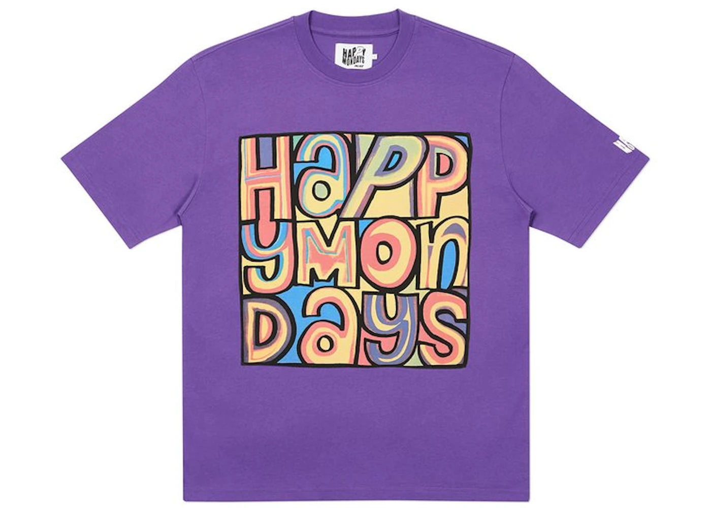 Palace Happy Mondays Cover T-shirt Purple