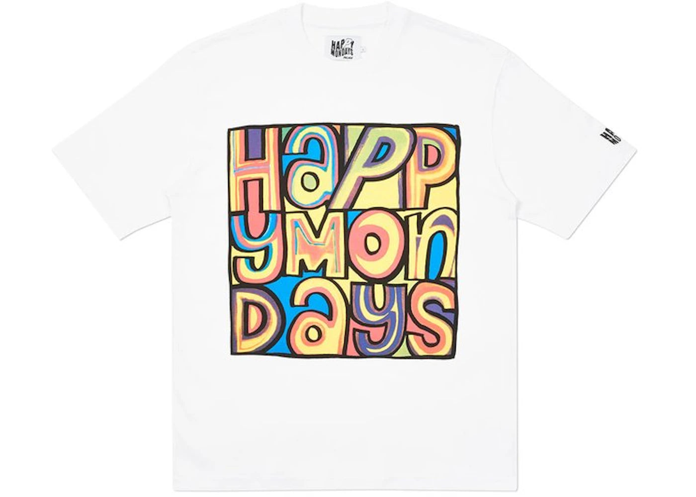 Palace Happy Mondays Cover T-shirt White