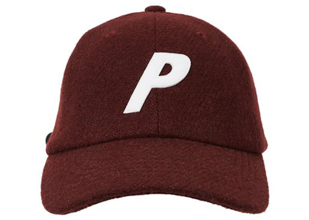 Palace Harris Tweed 6-Panel Maroon