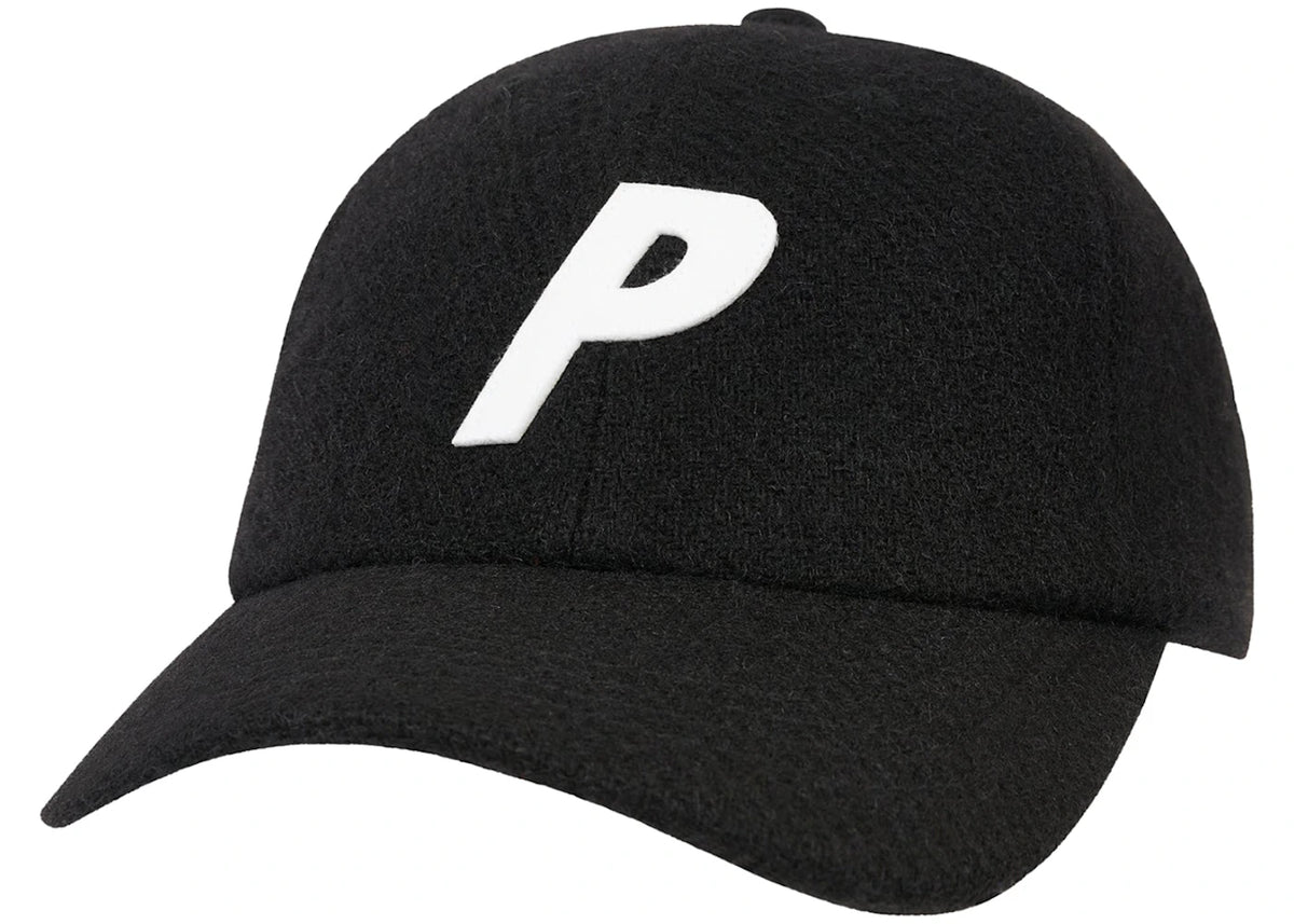 Palace Harris Tweed P 6-Panel Black