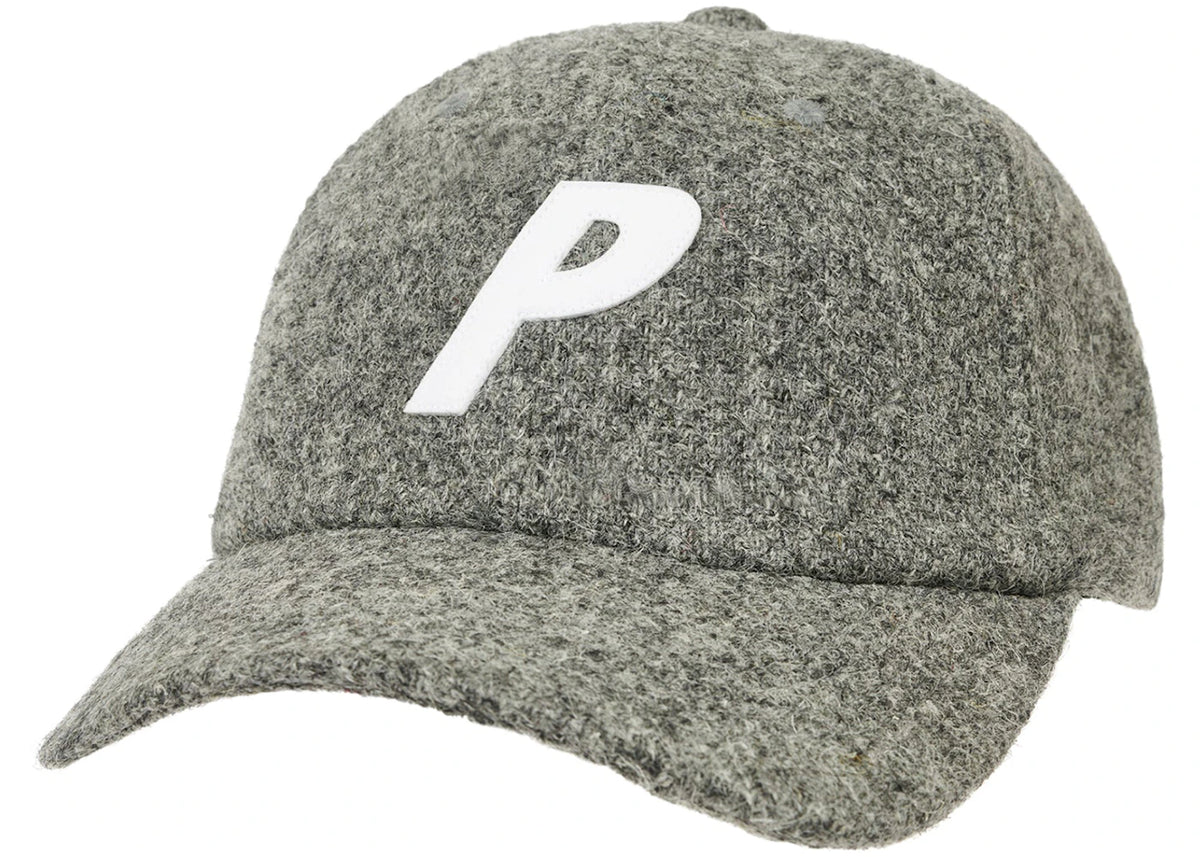 Palace Harris Tweed P 6-Panel Grey
