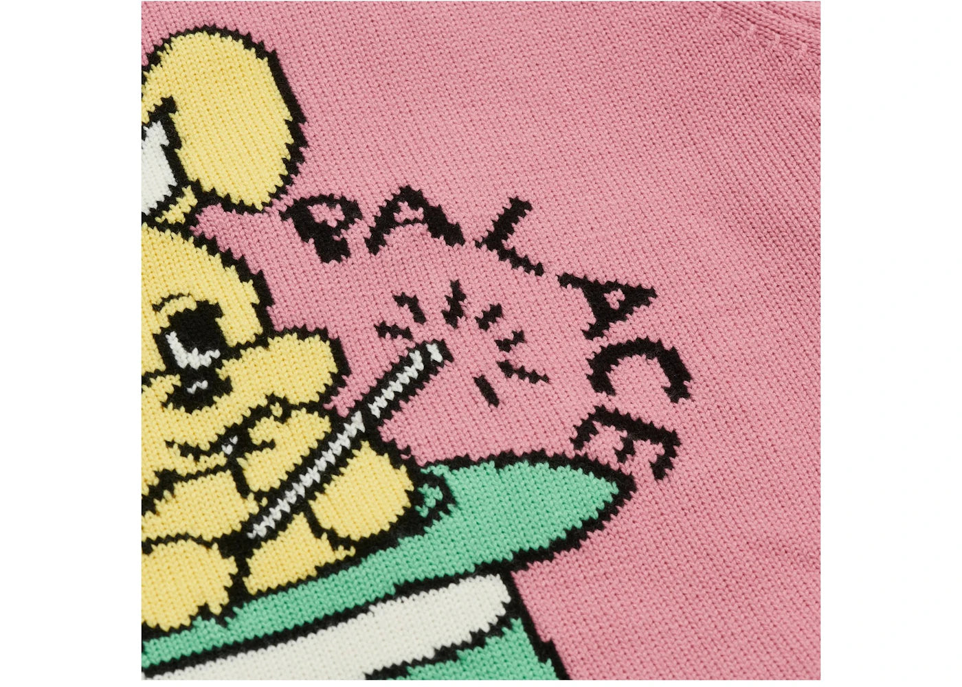 Palace Hat Trick Knit Pink