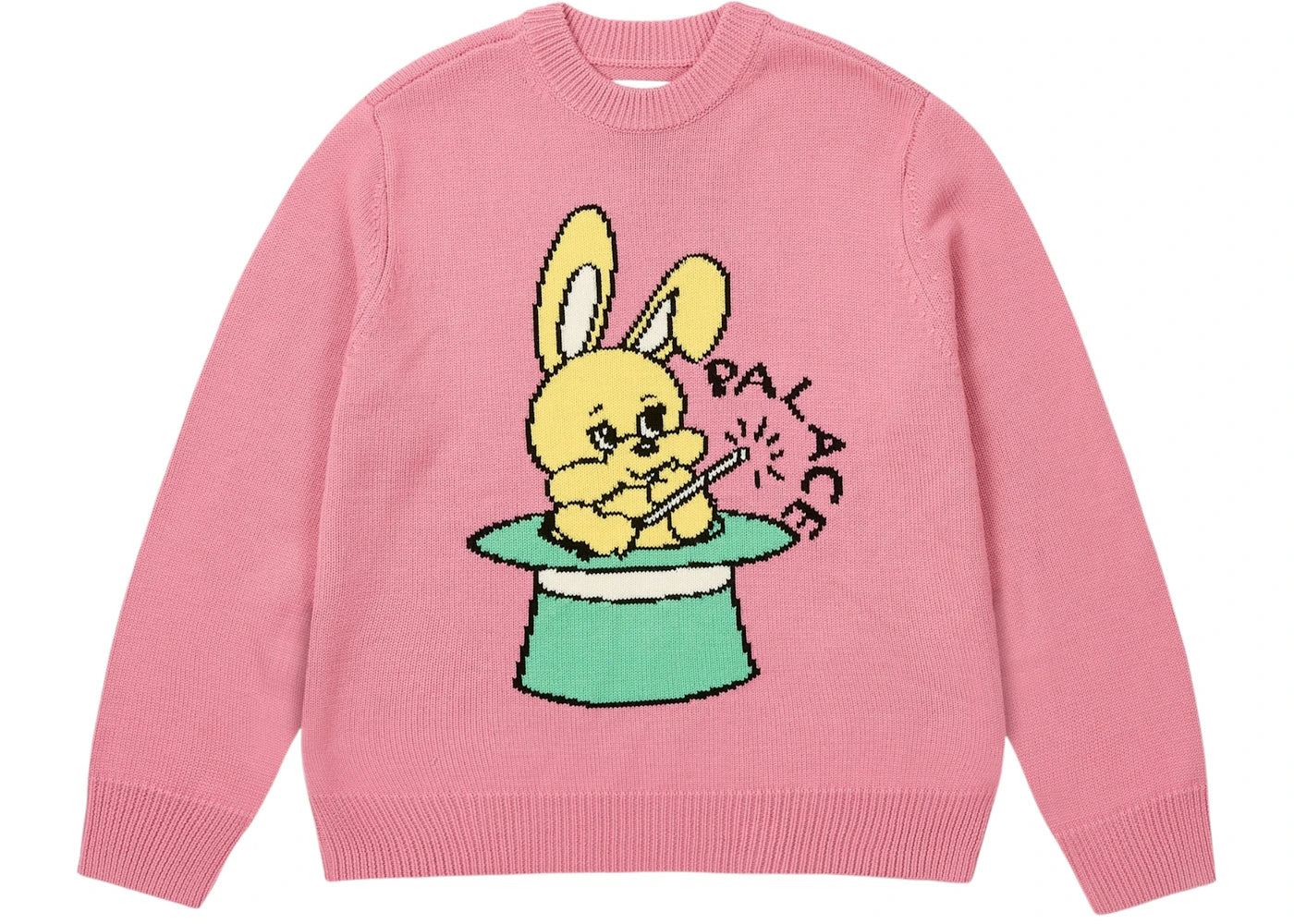Palace Hat Trick Knit Pink