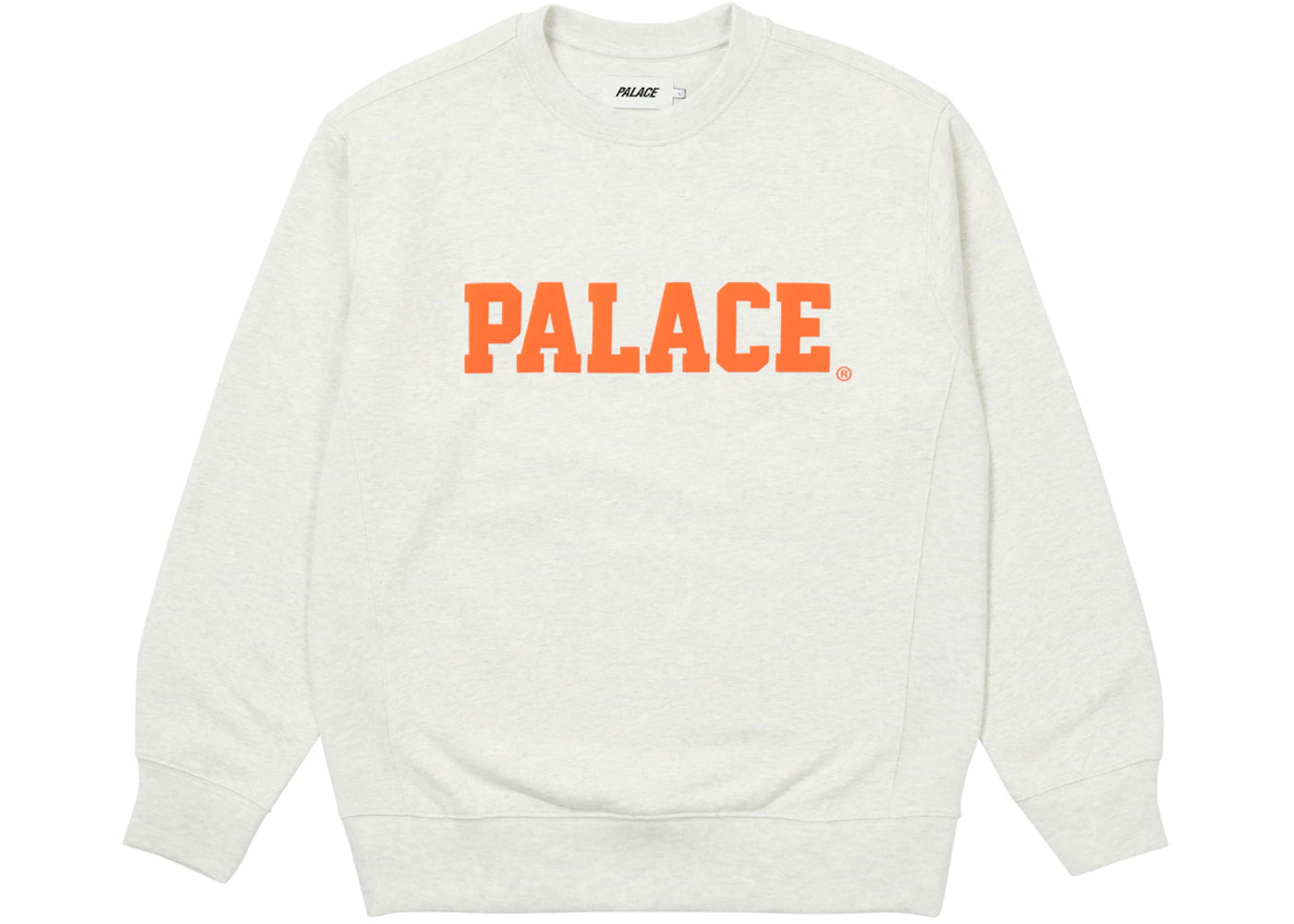 Palace Healthily Crew Light Grey Marl