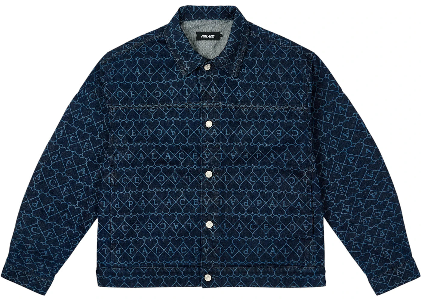 Palace Heart Denim Jacket Indigo