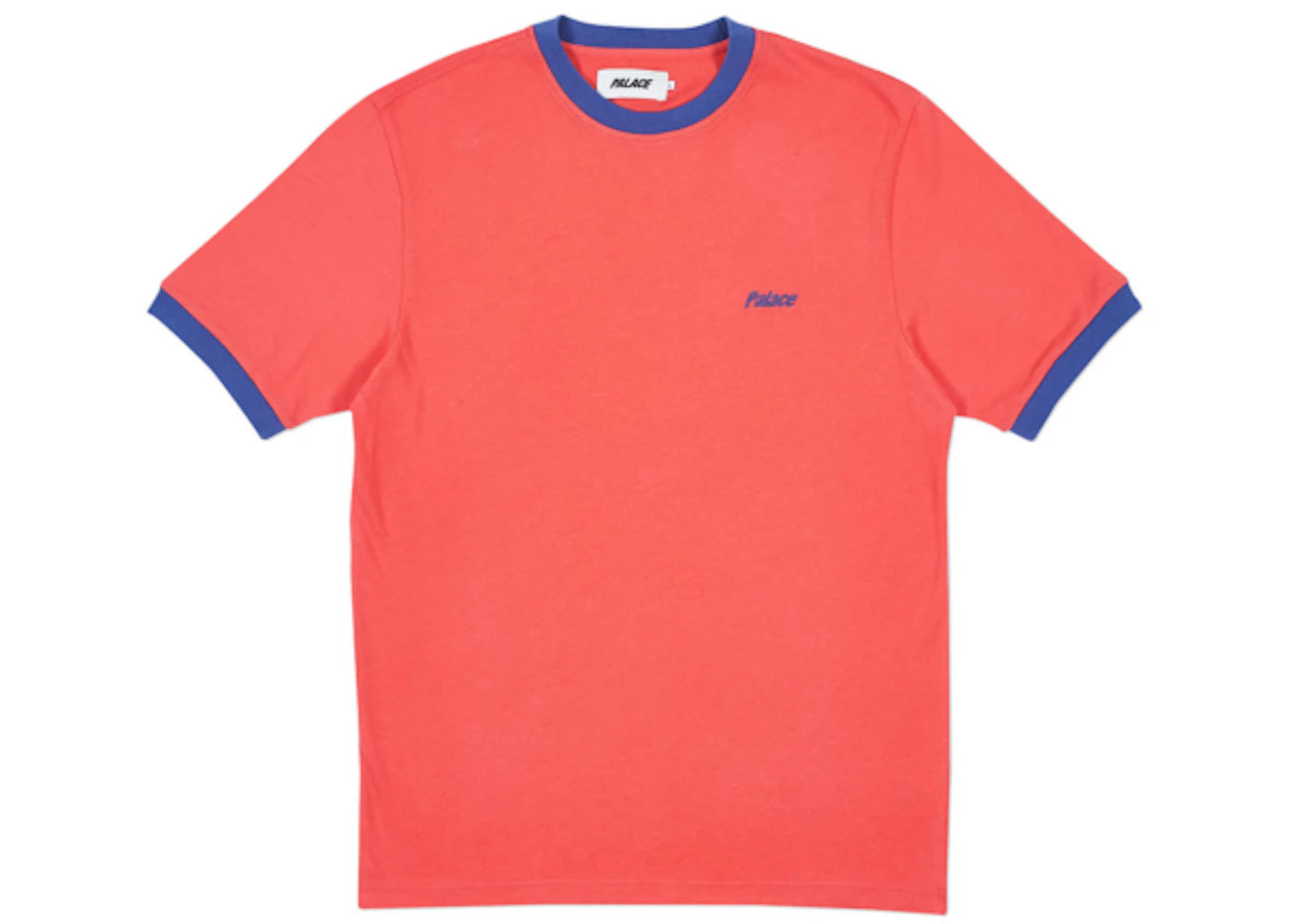 Palace Heavy Ringer T-shirt Pink/Blue