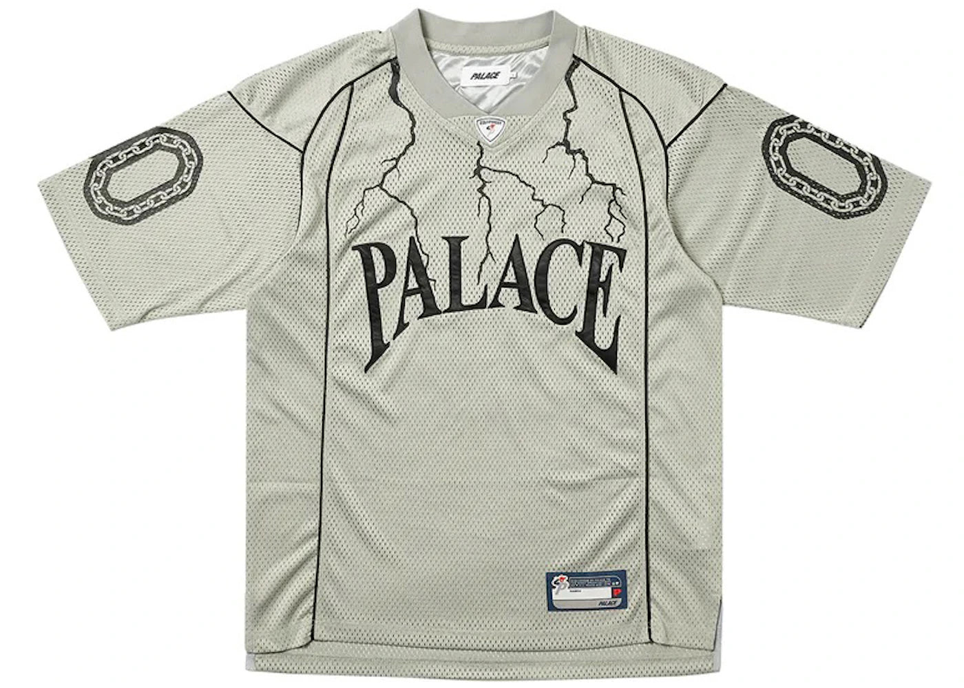 Palace Hesh Athletic Jersey Silver