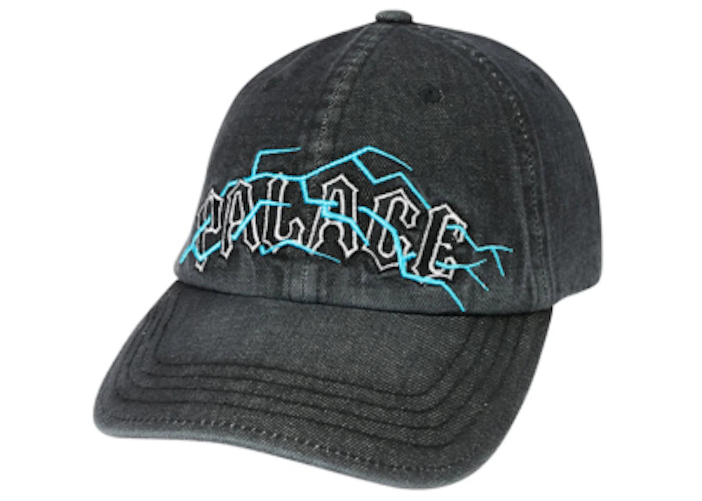 Palace Hesh Express Denim 6-Panel Black Stone Wash