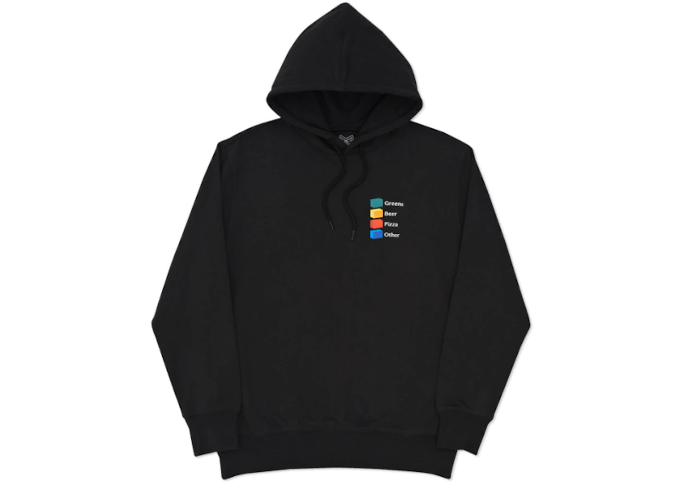 Palace Hi-Chart Hood Black