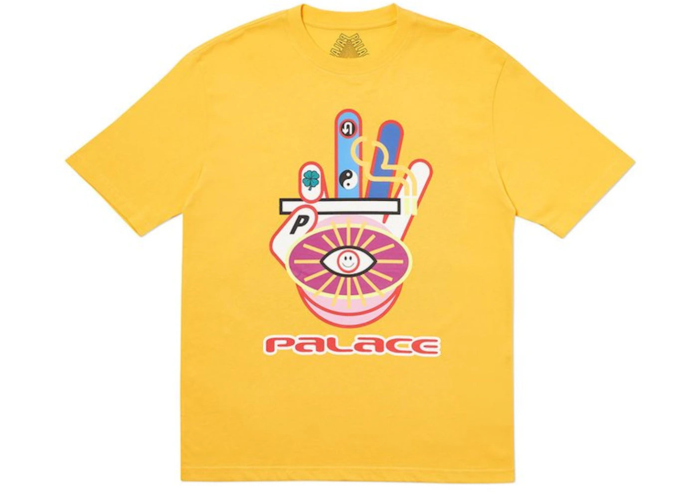 Palace Hippy Cig T-shirt Yellow