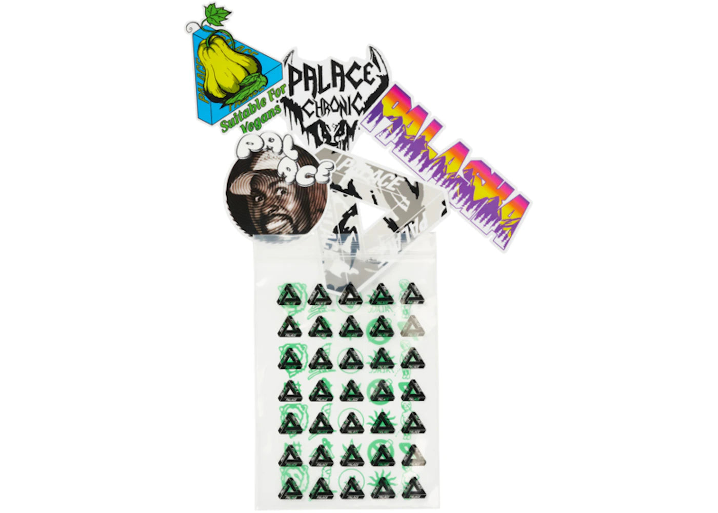 Palace Holiday Sticker Pack Multi