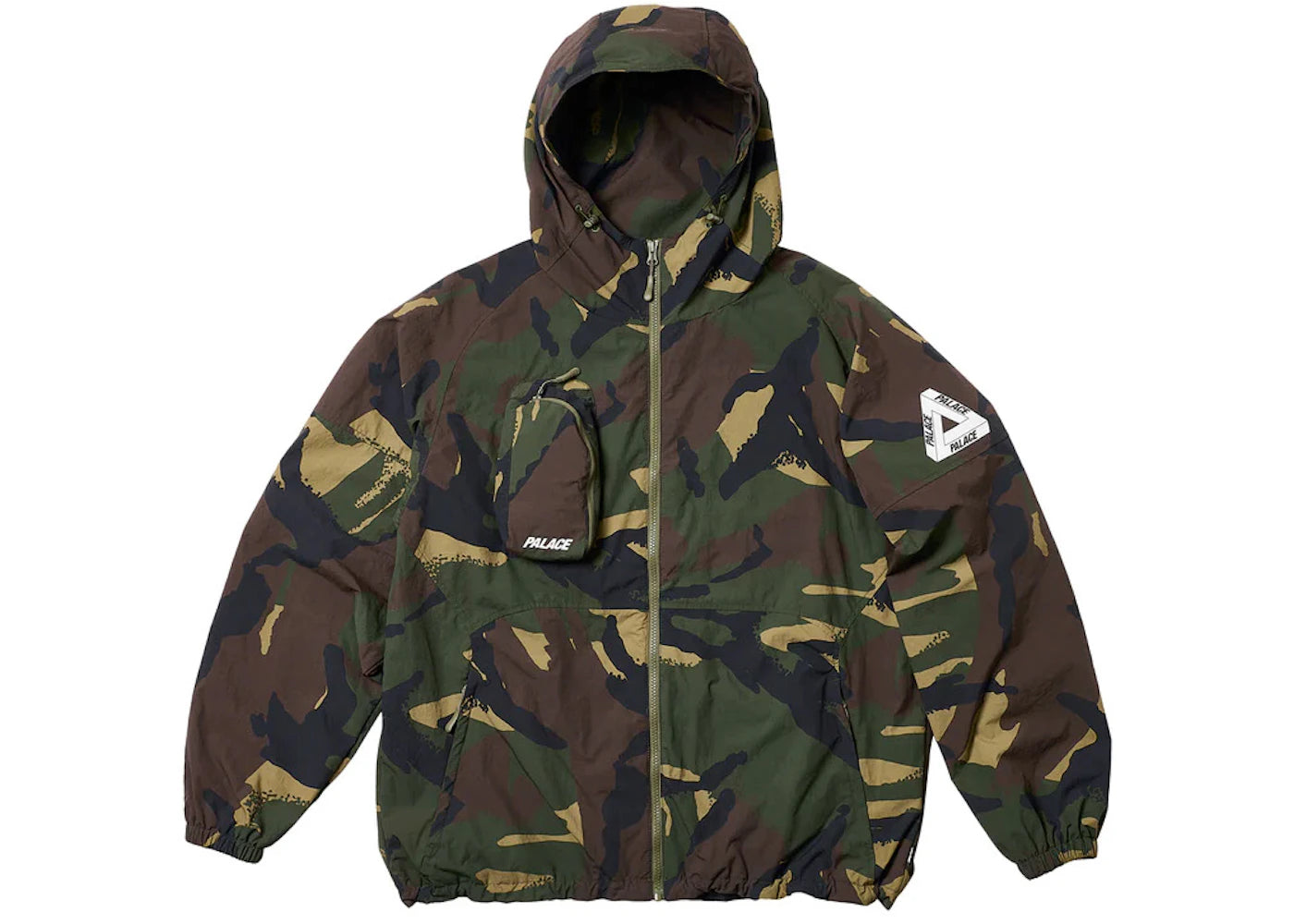 Palace Hooded Sheller Jacket Camo