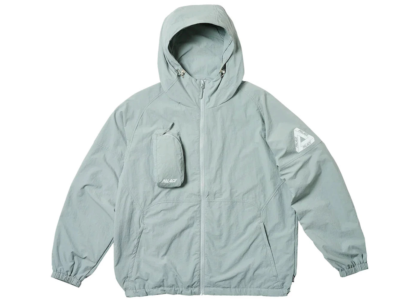 Palace Hooded Sheller Jacket Cloudy