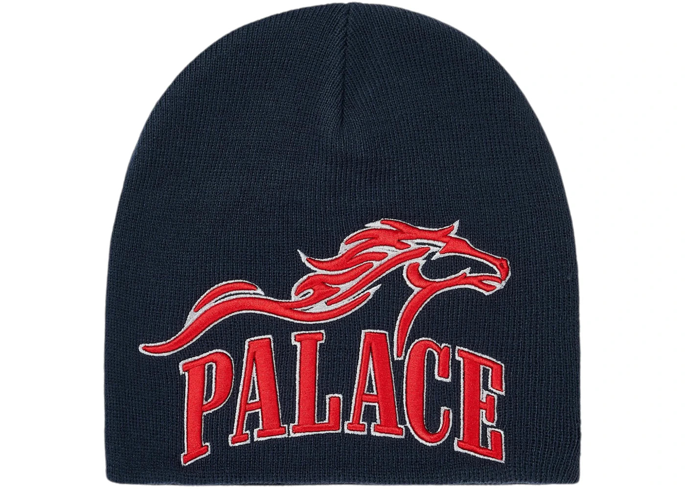 Palace Horsepower Nein Cuff Beanie Navy