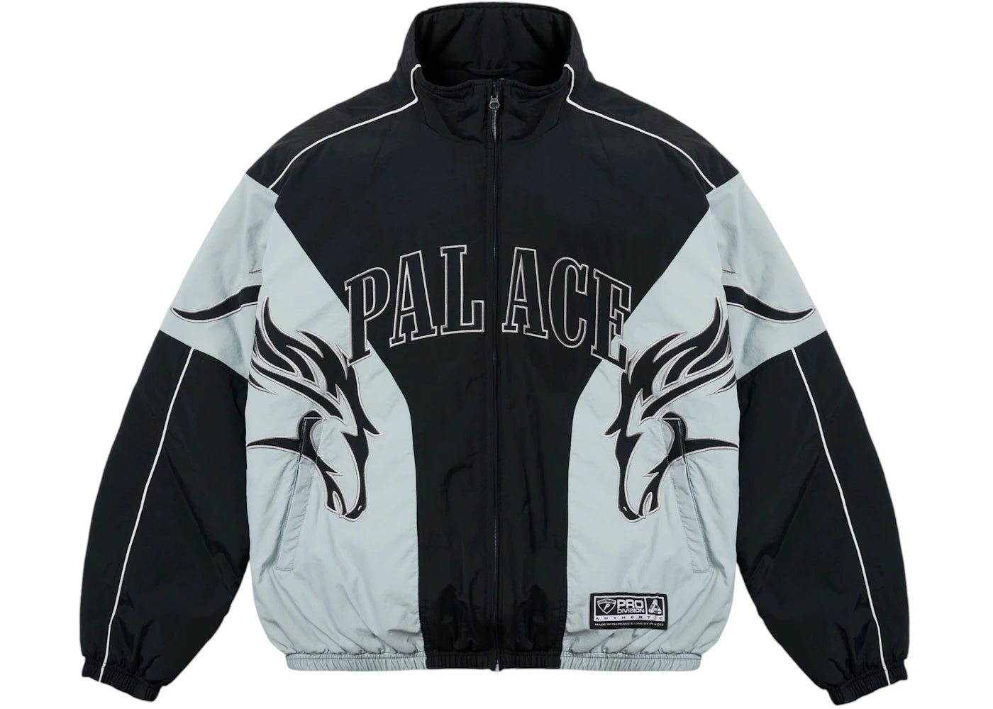 Palace Horses Jacket Black/Grey