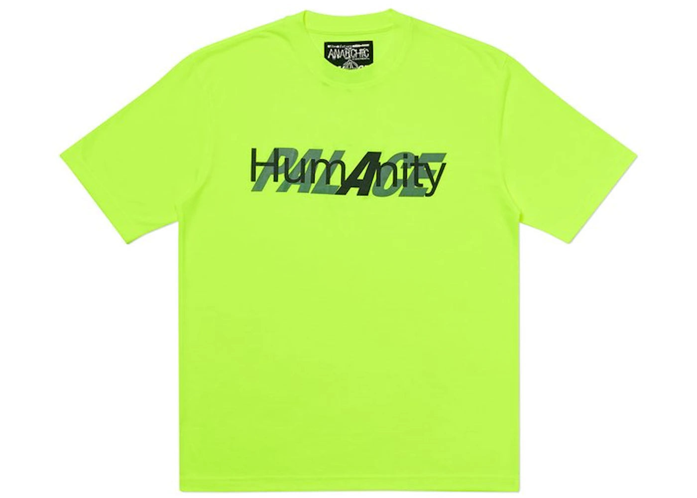 Palace Humanity T-shirt Fluro Yellow