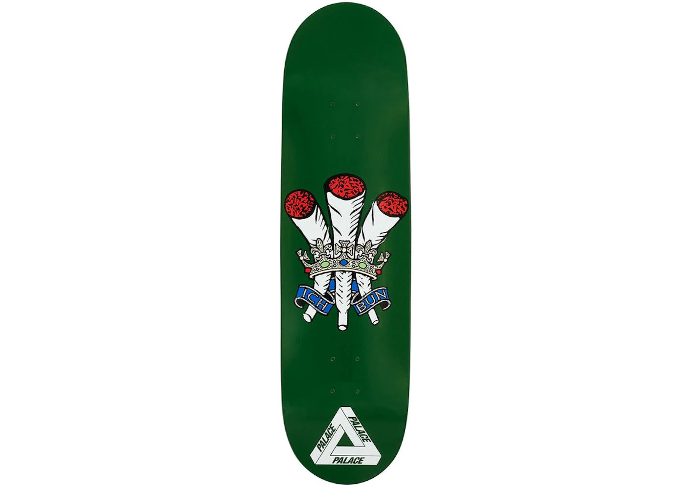 Palace Ich Bun 8.6 Skateboard Deck Green