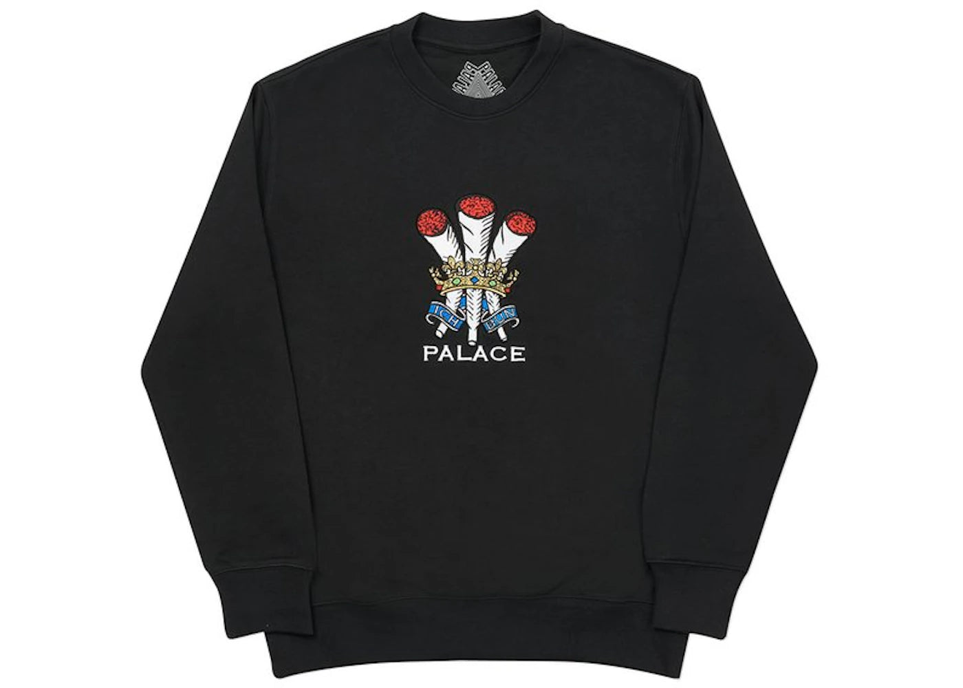 Palace Ich Bun Crew Black