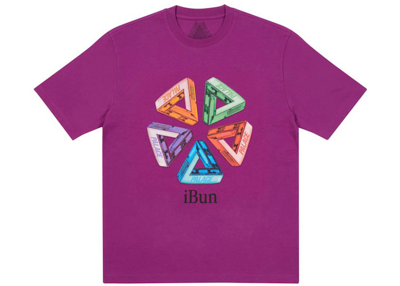 Palace Ich Bun T-shirt Plum