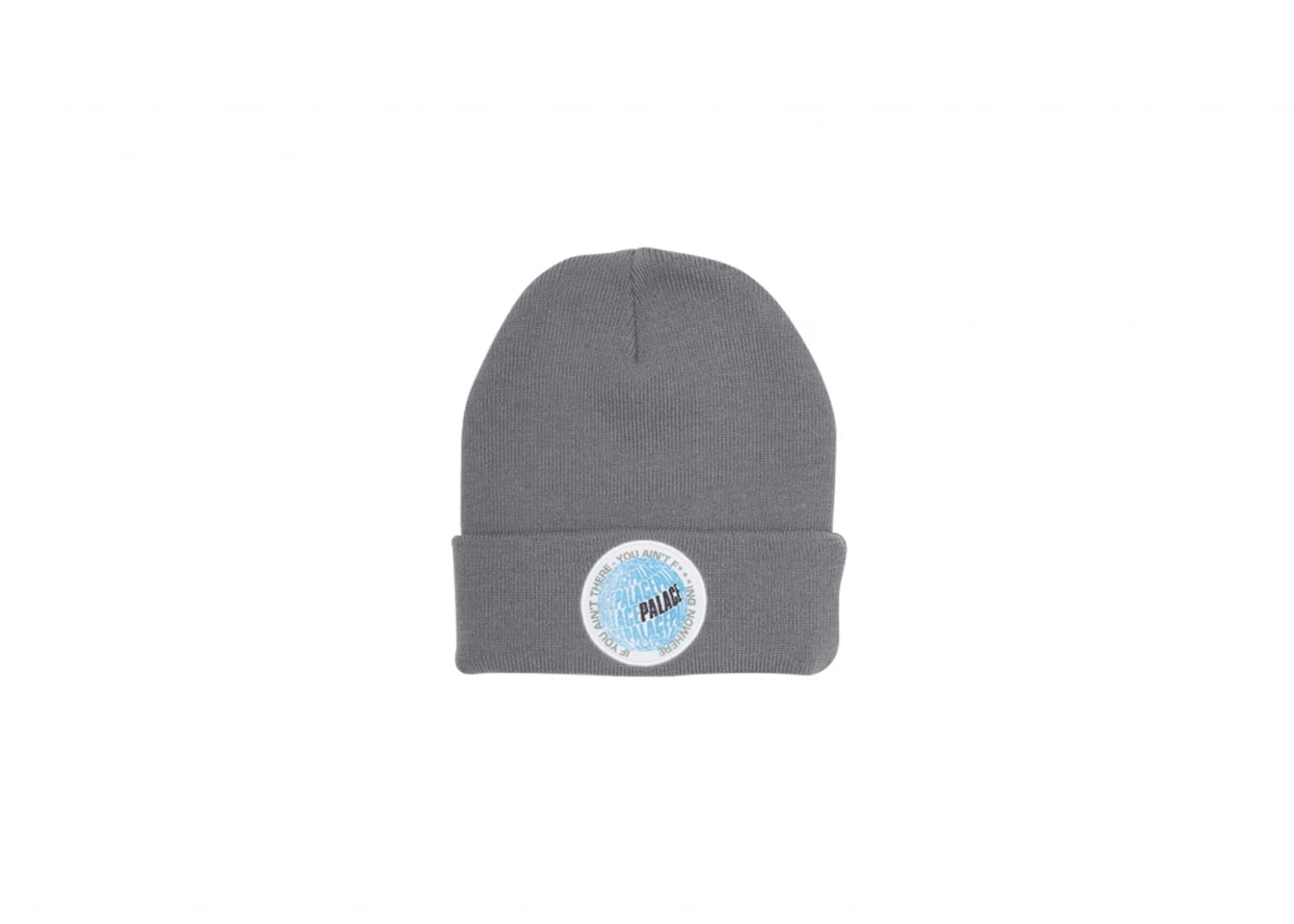 Palace If You Ain't There Beanie Grey