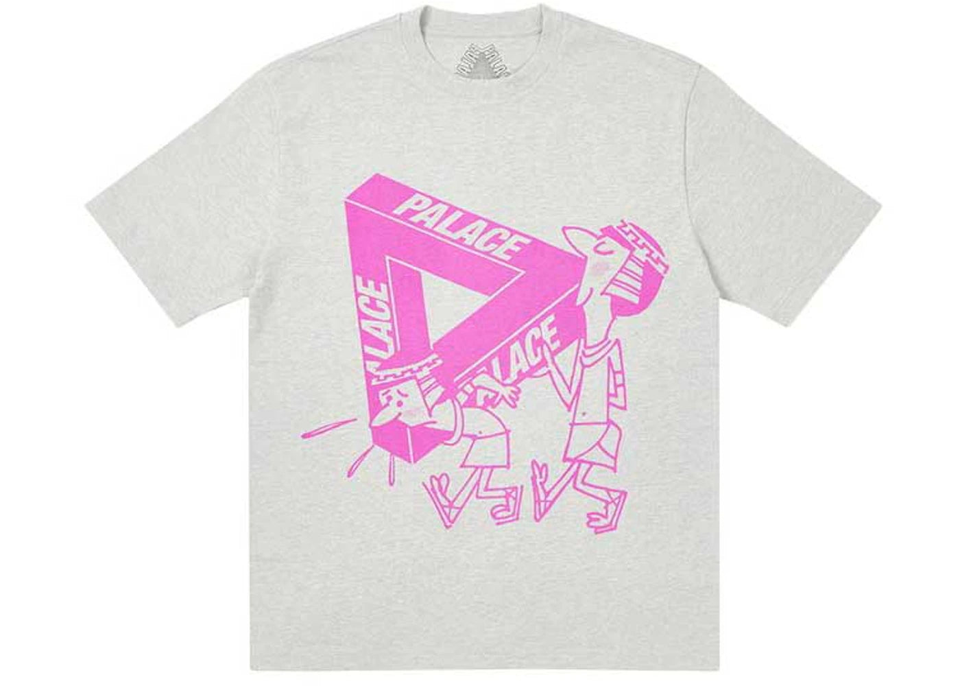 Palace If You Build It T-shirt Grey Marl