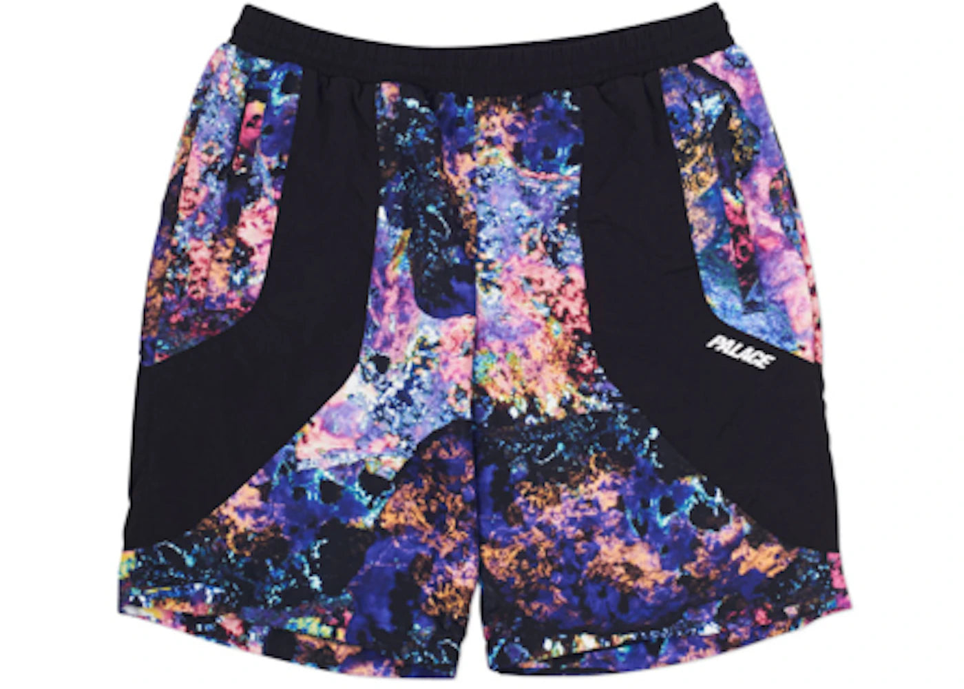 Palace Iments Shell Shorts Black/Purple