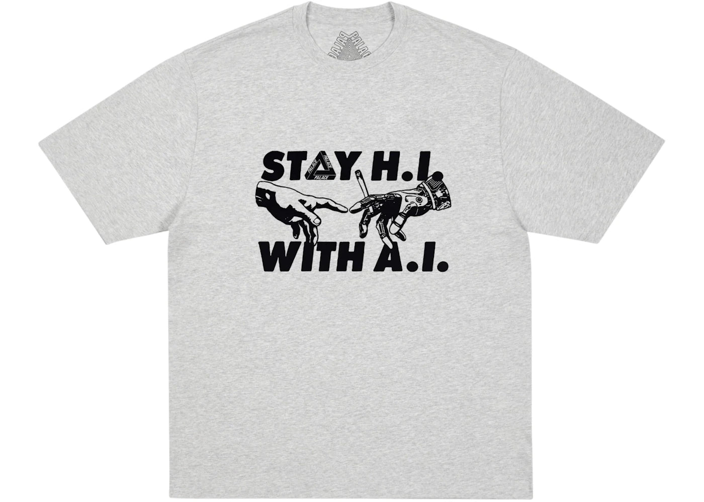 Palace Indica T-Shirt Grey Marl