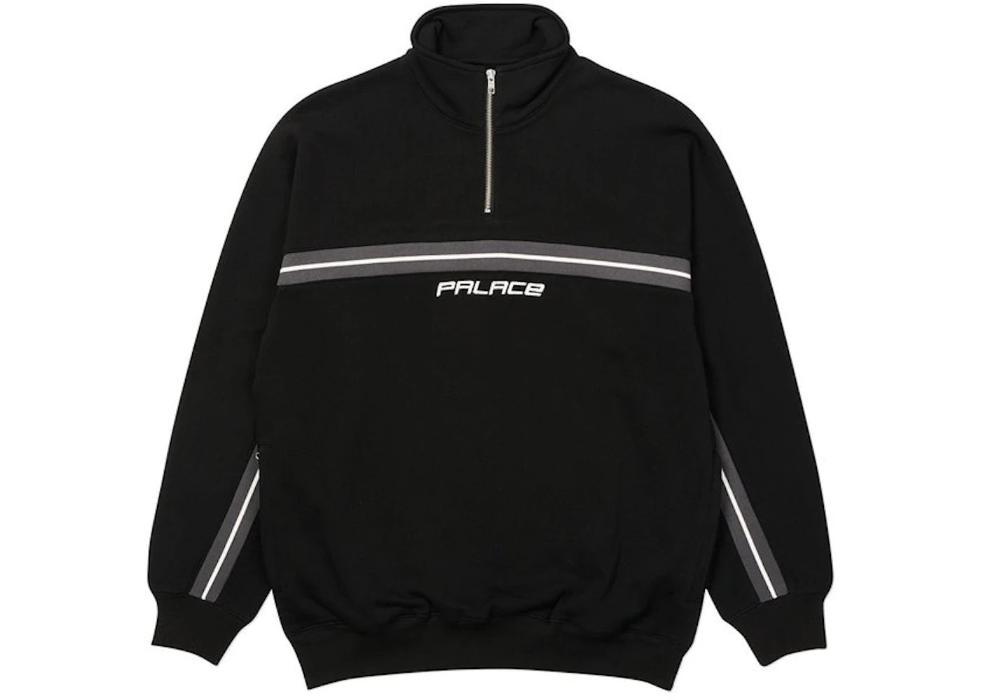 Palace Insert 1/4 Zip Black