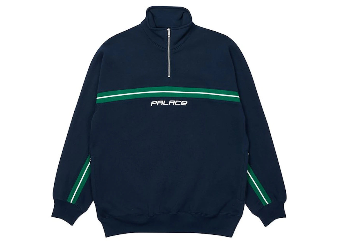 Palace Insert 1/4 Zip Navy