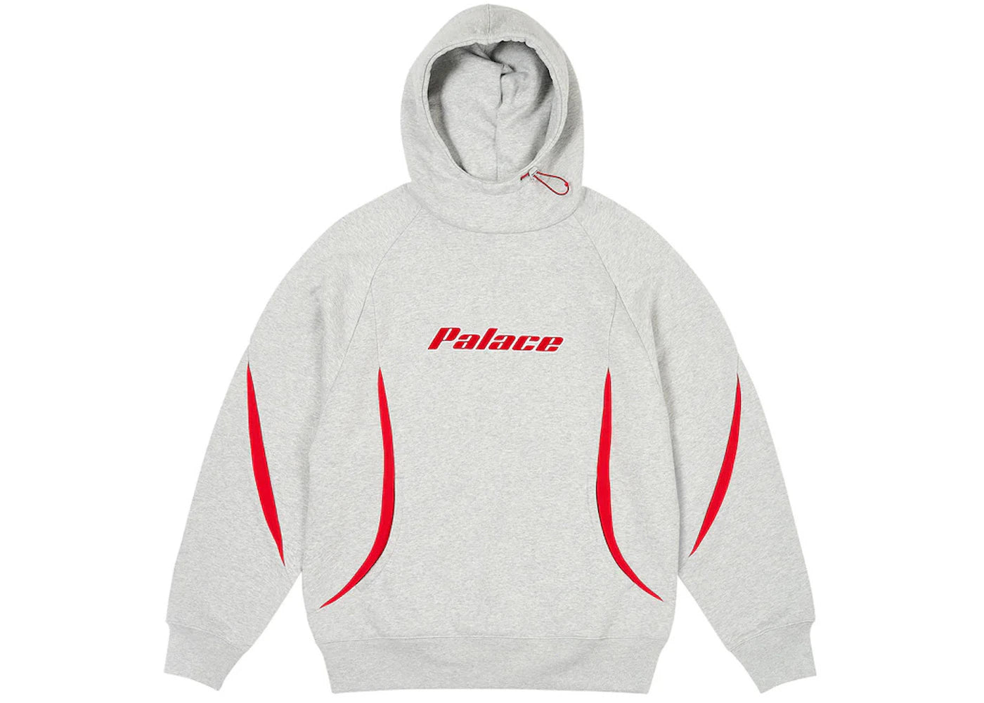 Palace Inserto Hood Grey Marl