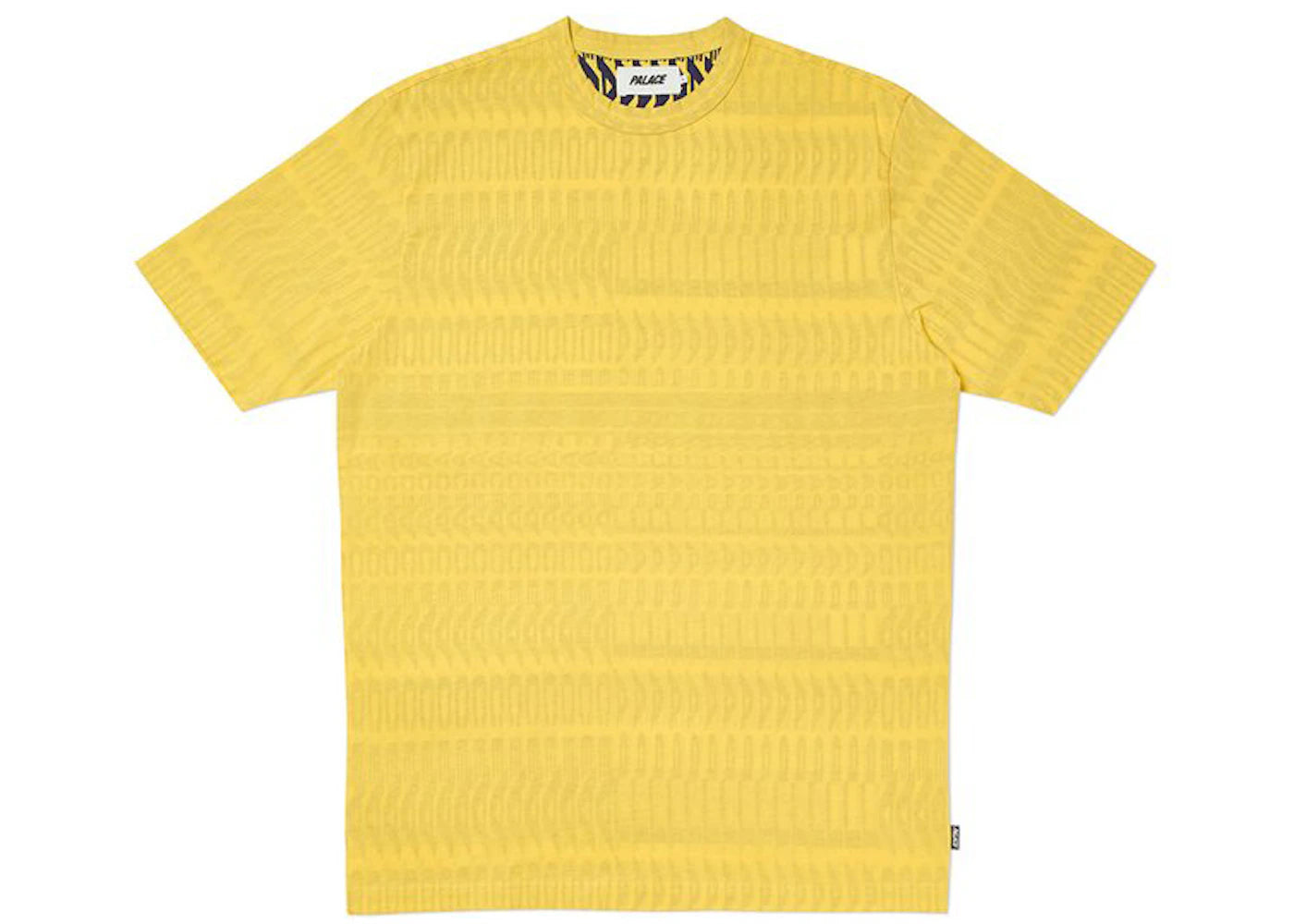 Palace Inside Watch The Ride T-shirt Yellow/Navy