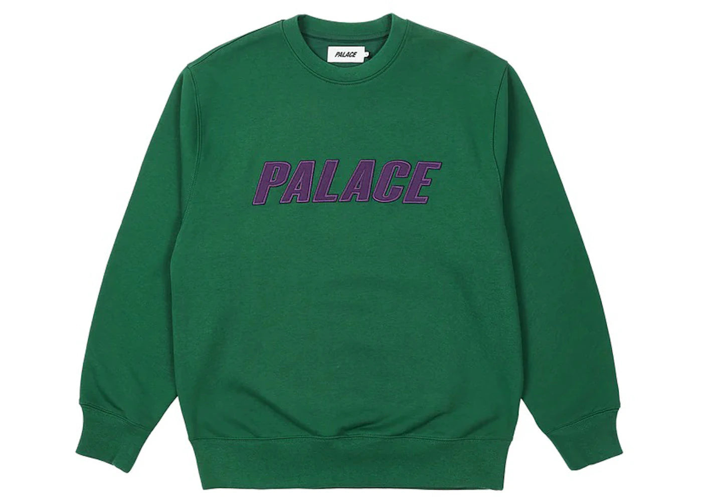 Palace Iridescent Applique Crew Huntsman