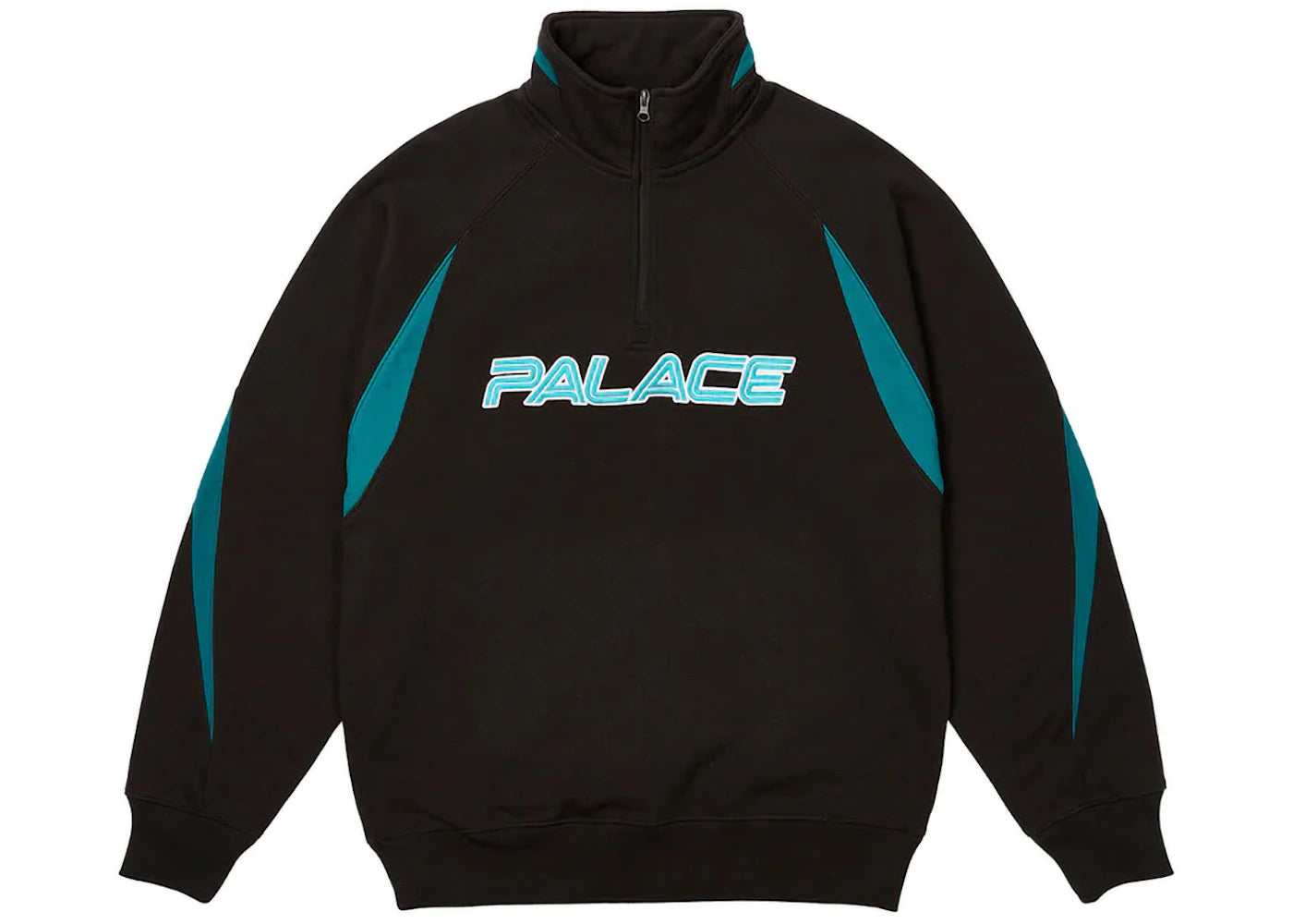 Palace Isn't It 1/4 Zip Black