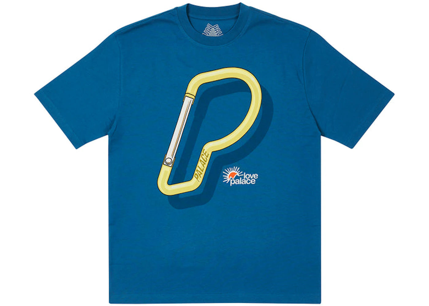 Palace It's The Climb T-shirt Blue